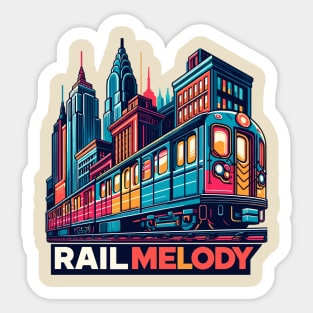 Railway, Rail Melody Sticker